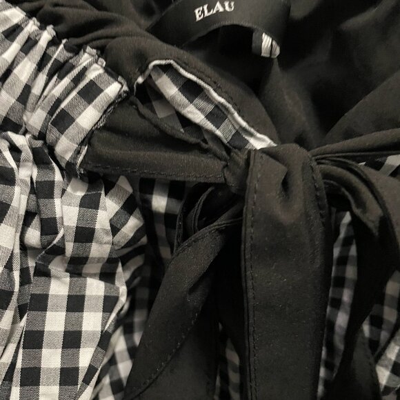 Gingham double lined top - Picture 3 of 3